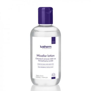 Lotiune micelara pentru piele sensibila Ivatherm (Gramaj: 250 ml, Concentratie: Lotiune micelara)