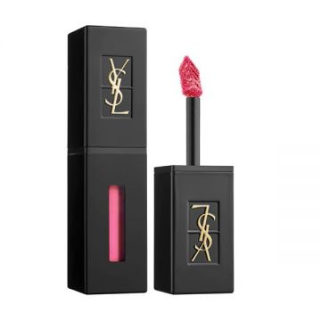 Luciu de buze Yves Saint Laurent Vernis A Levres Vinyl Cream (Gramaj: 5,5 ml, Nuanta Ruj:  No-417 Creamy Lip Stain Beige Bounce )