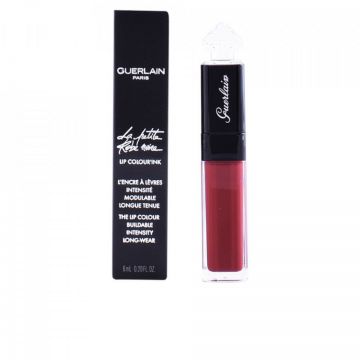 Ruj de buze mat Guerlain La Petite Robe Noir, 6 ml (Gramaj: 6 ml, Nuanta Ruj: Dark Sided 122)