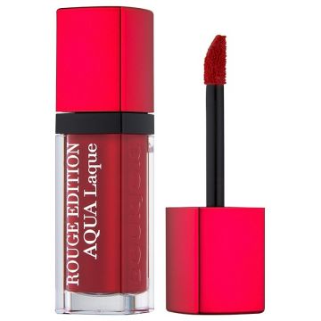 Ruj lichid Bourjois Rouge Edition Aqua Laque, 7,7 ml (Gramaj: 7,7 ml, Culoare produse: 05 Red My Lips)