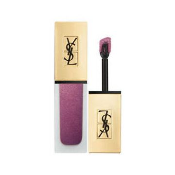 Ruj Yves Saint Laurent, Tatouage Couture The Metallics (Gramaj: 6 ml, Nuanta Ruj: Nr. 102- Iron Pink Spirit)