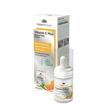 Ser antirid forte Vitamin C Plus Cosmetic Plant (Concentratie: Serum, Gramaj: 15 ml)