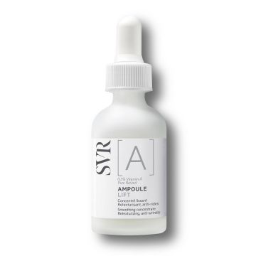 Ser concentrat retexturant antirid Ampoule A Lift, 30 ml, Svr (Concentratie: Serum, Gramaj: 30 ml) Ser concentrat retexturant antirid Ampoule A Lift, 30 ml, Svr (Concentratie: Serum, Gramaj: 30 ml)