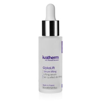 Ser cu efect de lifting GlykoLift, Ivatherm (Gramaj: 30 ml, Concentratie: serum tratament)