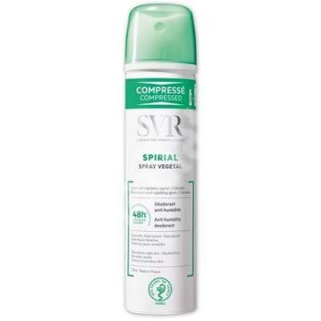 Spray vegetal antiperspirant Spirial, 75 ml, Svr (Concentratie: Deo Spray, Gramaj: 75 ml)