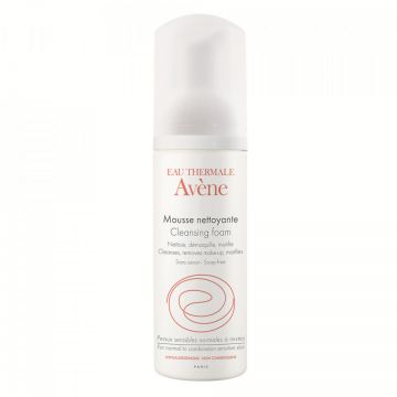 Spumă demachiantă pentru față și ochi, Avene Essentials (Gramaj: 150 ml, Concentratie: Spuma de curatare)