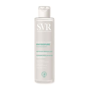 Apa micelara Physiopure SVR Laboratoires (Gramaj: 200 ml, Concentratie: Solutie micelara) Apa micelara Physiopure SVR Laboratoires (Gramaj: 200 ml, Concentratie: Solutie micelara)