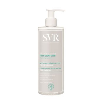 Apa micelara Physiopure SVR Laboratoires (Gramaj: 400 ml, Concentratie: Solutie micelara) Apa micelara Physiopure SVR Laboratoires (Gramaj: 400 ml, Concentratie: Solutie micelara)