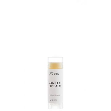 Balsam de buze cu vanilie SABIO (Concentratie: Balsam de buze, Gramaj: 6 ml)