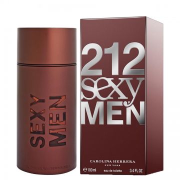 Carolina Herrera 212 Sexy Men, Apa de Toaleta (Concentratie: Apa de Toaleta, Gramaj: 100 ml)