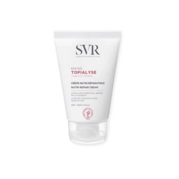 Crema de maini Topialyse SVR Laboratoires (Concentratie: Crema de maini, Gramaj: 50 ml) Crema de maini Topialyse SVR Laboratoires (Concentratie: Crema de maini, Gramaj: 50 ml)