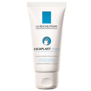 Crema reparatoare cu efect de bariera pentru maini Cicaplast La Roche-Posay (Concentratie: Crema de maini, Gramaj: 50 ml)