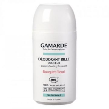 Deodorant bio roll-on cu aroma florala Gamarde (Concentratie: Roll-On, Gramaj: 50 ml)