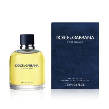 Dolce&Gabbana Pour Homme, Apa de Toaleta (Concentratie: Apa de Toaleta, Gramaj: 75 ml)