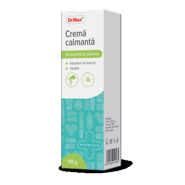 Dr. Max Crema calmanta cu acetotartrat de aluminiu, 110g