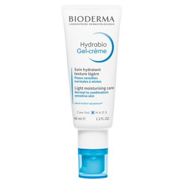 Gel crema pentru piele sensibila normala sau mixta Hydrabio, Bioderma (Concentratie: Crema, Gramaj: 40 ml) Gel crema pentru piele sensibila normala sau mixta Hydrabio, Bioderma (Concentratie: Crema, Gramaj: 40 ml)