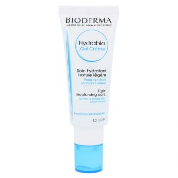 Gel-crema pentru piele sensibila normala sau mixta Hydrabio, Bioderma (Concentratie: Crema, Gramaj: 40 ml)