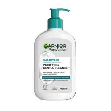 Gel de curatare cu acid hialuronic Pure Active Hydrating Deep Cleanser, 250ml, Garnier Gel de curatare cu acid hialuronic Pure Active Hydrating Deep Cleanser, 250ml, Garnier