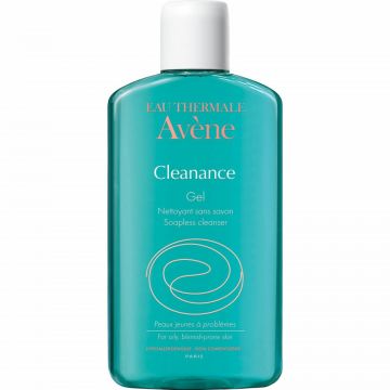 Gel de curatare pentru ten gras cu tendinta acneica Cleanance, Avene (Gramaj: 200 ml, Concentratie: Gel de curatare)