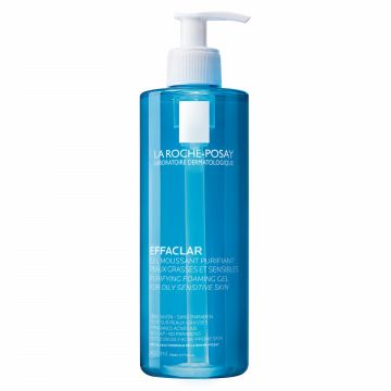 Gel spumant purifiant piele grasa Effaclar La Roche-Posay (Gramaj: 400 ml, Concentratie: Gel de curatare)