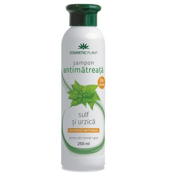 Sampon antimatreata cu sulf si urzica Cosmetic Plant (Concentratie: Sampon, Gramaj: 250 ml)