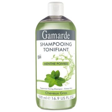 Sampon eco natural tonifiant cu menta, Gamarde 500 ml (Concentratie: Sampon, Gramaj: 500 ml)