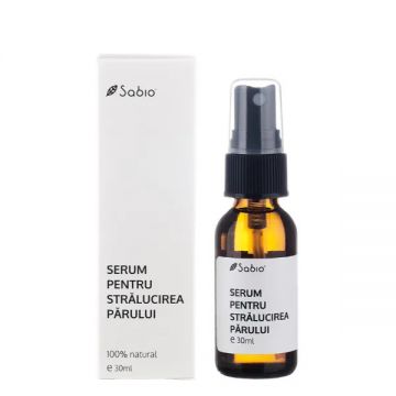 Ser pentru stralucirea parului SABIO (Concentratie: Serum, Gramaj: 30 ml)