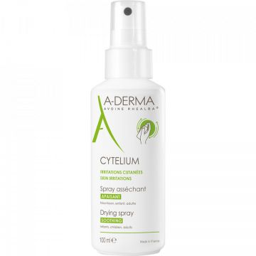 Spray pentru fata si corp ce calmeaza iritatiile Cytelium Laboratoires A- Derma (Concentratie: Spray, Gramaj: 100 ml)