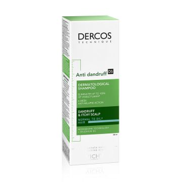 Vichy Sampon Dercos anti-matreata pentru par normal si gras (Concentratie: Sampon, Gramaj: 200 ml)