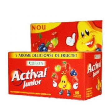 Actival Junior, 60 comprimate, Beres Pharmaceuticals