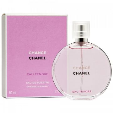 Chanel Chance Eau Tendre, Femei, Apa de Toaleta (Concentratie: Apa de Toaleta, Gramaj: 50 ml)