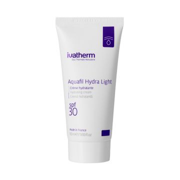 Crema hidratanta pentru fata cu SPF 30 Aquafil Hydra Light, Ivatherm (Concentratie: Crema, Gramaj: 50 ml) Crema hidratanta pentru fata cu SPF 30 Aquafil Hydra Light, Ivatherm (Concentratie: Crema, Gramaj: 50 ml)
