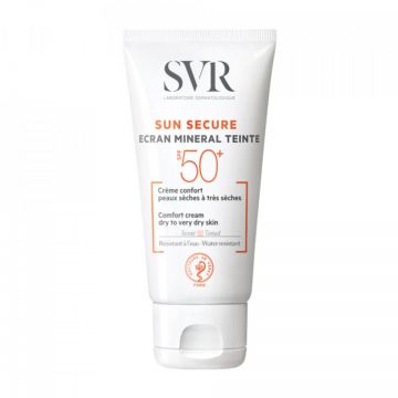 Crema pentru piele uscata SVR Sun Secure Ecran Mineral SPF50+, 50 ml