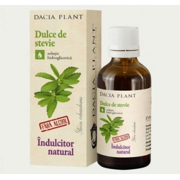 Dulce de Stevie (Indulcitor natural) Dacia Plant 50 ml