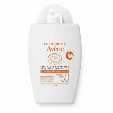 Fluid protectie solara minerala SPF 50+ Avene (Concentratie: Fluid Normalizant, Gramaj: 40 ml)