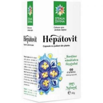 Hepatovit Steaua Divina 60 capsule