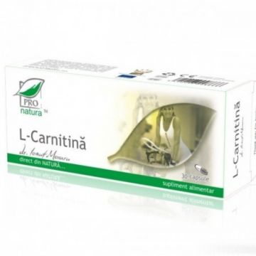 L-carnitina Laboratoarele Medica 30 capsule