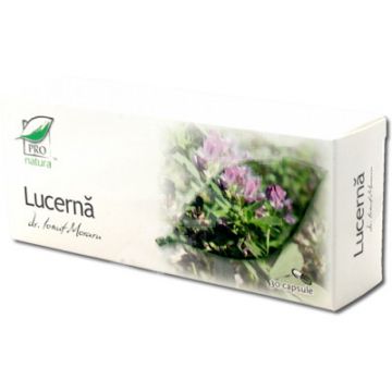 Lucernă, 30 capsule, Pro Natura