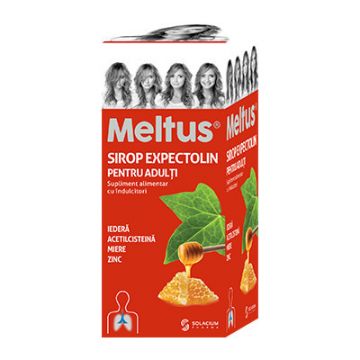 Meltus Sirop Expectolin pentru Adulti 100 ml Solacium Pharma