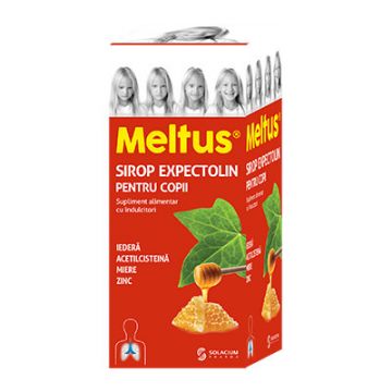 Meltus Sirop Expectolin pentru Copii 100 ml Solacium Pharma
