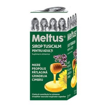 Meltus Sirop Tusicalm pentru adulti 100 ml Solacium Pharma Meltus Sirop Tusicalm pentru adulti 100 ml Solacium Pharma