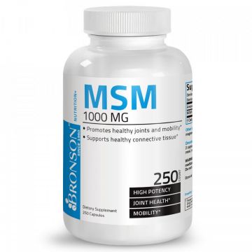 MSM 1000mg 250 capsule Bronson