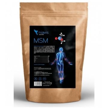 MSM Pulbere Naturala Niavis 250 g