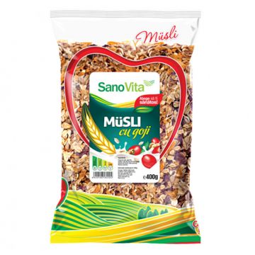 Musli cu Goji Sanovita 400 g