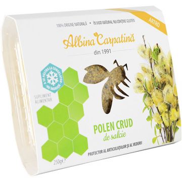 Polen Crud de Salcie Apicola Pastoral Georgescu 250 g
