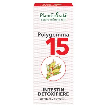 Polygemma 15 (Intestin detoxifiere) 50 ml PlantExtrakt