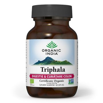 Triphala Digestie & Curatare Colon Organic India