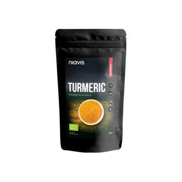 Turmeric pulbere ecologica, 125g, Niavis