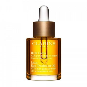 Ulei ulei de regenerare cu efect de netezire pentru fata Clarins Lotus Treatment Oil 30ml