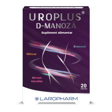 Uroplus D-Manoza, 20 capsule